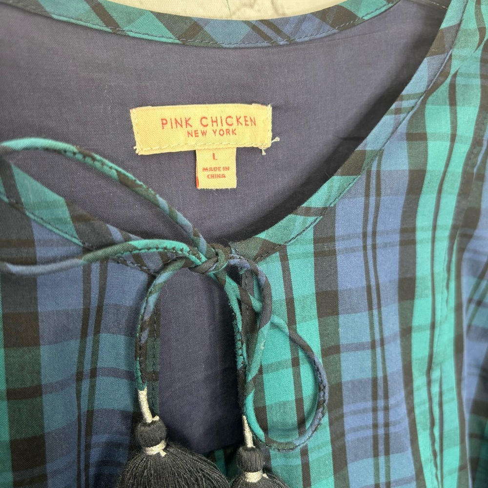 Pink Chicken Indira Dress - Blackwatch Tartan - Picture 3 of 4